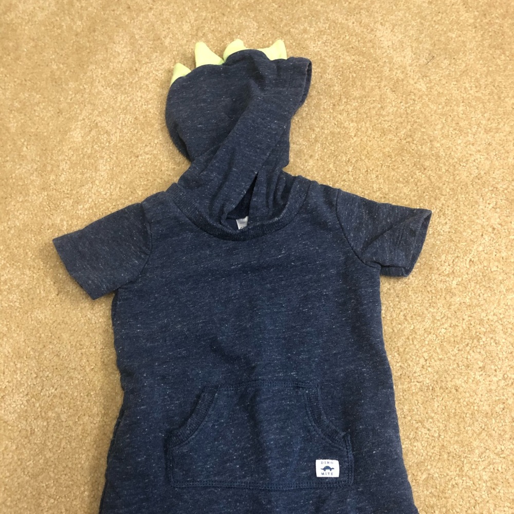 Baby Boy Dragon Romper, Size 3-6 Months